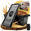 Produktbild: Brotbackform mit Deckel inkl. Rezeptheft  28cm Gusseisen Backform Brot backen...