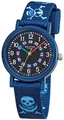 Produktbild: Regent Quarzuhr Regent Kinder-Armbanduhr blau Analog F-951, (Analoguhr), Kinder Armbanduhr rund, klein (ca. 29mm), Textilarmband