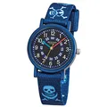 Produktbild: Regent Kinder-Armbanduhr blau Analog F-951 Textil-Armband URF951