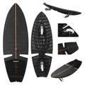 Produktbild: F2 Surf Waveboard Carving Board Street Surfer Skateboard Schwarz 2025
