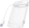Produktbild: ICY IB-AC703-U3 - Externes 2.5'' SATA HDD/SSD Gehäuse, USB 3.0, Adapter
