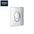 Produktbild: 3S WC BETÄTIGUNGSPLATTE CHROM DUAL FLUSH SKATE Air - GROHE 38505000