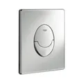 Produktbild: Grohe Skate Air WC-Betätigung 156x197mm, senkrechte Montage, Chrom, 2-Mengen-