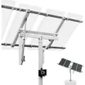Produktbild: Eco-worthy - Solar Tracker System (30% Mehr Leistung) Mit Tracker Controller, Halterung Für Solarpanel, Hoche Stabilität, Geeignet Für Unterschiedliche Verschiedene Solarmodule, Hof, Feld, Garten