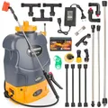 Produktbild: Akku Sprühgerät Rücken Drucksprüher 15 Ah Pumpsprüher Dünger Gartenspritze 20 L