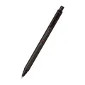 Produktbild: Mitsubishi Pencil Uni Kuru Toga M5KH1P.24 Druckbleistift, automatische Minenrotation, 0,5 mm feine Spitze, Ganzmetallkörper, Nocturne Black
