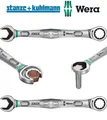 Produktbild: Wera 05073279001 Maulringratschenschlüssel 30° Joker 19mm 246mm gerade 80 Zähne