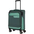 Produktbild: Travelite Reisekoffer Viia eukalyptus, Weichschale, 4 Rollen, 34 Liter, 38 x 55 x 20cm