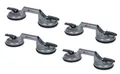 Produktbild: Moritz Saugheber mit 2 Saugnäpfen grau, max. 100 kg Traglast, 2-tlg.], Set, Glasheber Glassauger Plattenheber Saughalter Vakuumheber Gummisauger
