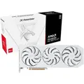 Produktbild: PowerColor Radeon RX 9070 XT OC Hellhound Spectral White - 16GB GDDR6, 1x HDMI, 3x DP