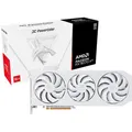 Produktbild: 16GB PowerColor Radeon RX 9070 XT Hellhound Spectral White Aktiv PCIe 5.0 x16 (Retail)