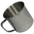 Produktbild: Fox Outdoor Edelstahl Tasse mit Henkel Becher 9,5 x 9 cm Campingtasse 500 ml