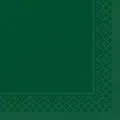 Produktbild: Mank Serviette Tissue in Dunkelgrün, 33 x 33 cm, 1/4 Falz, 100 Stück