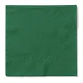 Produktbild: Mank Servietten aus Tissue 33 x 33 cm ¼ Falz | Kaffee Serviette | Basic | Uni | 100 Stück | praktische Einmal-Serviette für Gastronomie und Feiern | (Grün, 33 x 33 cm)