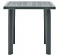 Produktbild: vidaXL Gartentisch, Outdoor Tisch Grün 80 x 75 x 72 cm Kunststoff