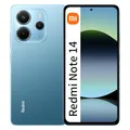 Produktbild: XIAOMI Redmi Note 14 8GB + 256GB Global Edition Smartphone 6,67 Zoll AMOLED Bildschirm 120Hz 50MP 5110mAh 45W Schnellladung Blau