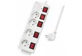 Produktbild: LogiLink LOGILINK Steckdosenleiste LPS252, 4-fach, weiß Mehrfachsteckdose