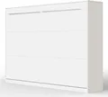 Produktbild: SMARTBett Schrankbett Standard Weiss 140 Horizontal