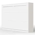 Produktbild: SMARTBett Schrankbett Standard Weiss 140 Horizontal