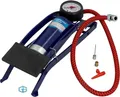 Produktbild: Fußluftpumpe Doppelzylinder, blau cartrend 10942 (4008153109423)