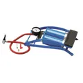 Produktbild: Fussluftpumpe Doppelz. Auto-/Fahrradreifen + Luftmatratze aufpumpen Manometer