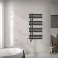 Produktbild: Iron EM Radiator Handtuchheizkörper Heizkörper 50x100cm mit Heizstab 600W