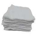 Produktbild: NatureMark 10er-Pack Baby-Mulltücher – 100% Baumwolle – weiche und saugfähige Tü