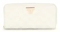 Produktbild: GUESS Giully II SLG Zip Around Wallet L Geldbörse Cream White creme Neu