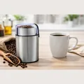 Produktbild: Amazon Basics Elektrische Kaffeemühle Edelstahl | Gewürzmühle | 30g | 200135