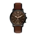 Produktbild: Fossil Neutra Uhr für Herren, Quarz-Chronographenwerk mit Lederarmband