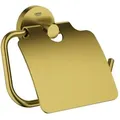 Produktbild: Grohe Essentials WC-Papierhalter 40367GN1 cool sunrise gebürstet, mit Deckel, verdeckte Befestigung