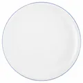 Produktbild: Seltmann Weiden Compact Speiseteller Teller Porzellan Blaurand Ø 27cm 001.718860