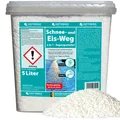 Produktbild: Schnee- und Eis-Weg 2in1 Auftaugranulat 5L eisfrei -50°C Streusalz Ersatz 250m²