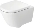 Produktbild: Duravit D-Code Wand-WC, vormontierte Scharnierbasis, verdeckte Befestigung,