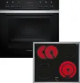 Produktbild: Siemens Einbau-Herd-Set PQ212KA10: EA64RGNA1E + HE273ABS3