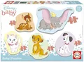 Produktbild: Educa - Disney, Baby Puzzleset mit 5 Puzzles für Kinder ab 24 Monaten, Bambi, Dumbo, 101 Dalmatiner, Aristocats, König der Löwen (18591)
