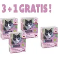 Produktbild: Bozita Feline Häppchen in Soße, Garnelen 3x370g  + 1x370g GRATIS !!!