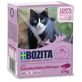 Produktbild: Bozita Cat Tetra Recard Häppchen in Soße Garnelen 6 x 370g (EUR 8,96 / kg)