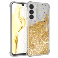 Produktbild: Handyhülle für Samsung Galaxy A16 Flüssig Glitter Case Hülle Handy Cover Gold