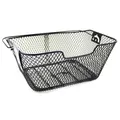 Produktbild: Fahrrad Korb für Gepäckträger / Schwarz / Schnellbefestigung / Tragbar / Fischer