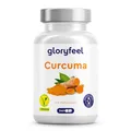 Produktbild: Curcuma Kapseln - 240 Stück - Curcumin aus 700mg Kurkuma Pulver (Original aus Indien) + Piperin aus schwarzem Pfeffer - Hohe Bioverfügbarkeit - 100% vegan & laborgeprüft