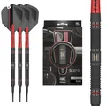 Produktbild: Target Darts Scope Softdarts, 90% Tungsten Dart-Set, Barrel 10-20G | Rote & Schwarze, Dart-Set mit Pixel-Spitzen, Elektronische Darts, Softdarts