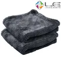 Produktbild: 2x Liquid Elements Black Hole Trockentuch Mikrofaser Tuch 40x40cm 1300GSM