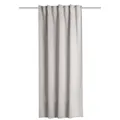 Produktbild: Kräuselbandschal BLACKY - stein - 145x140 cm blickdicht Verdunklungsvorhang