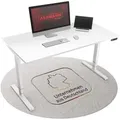 Produktbild: ASSMANN Büromöbel Schreibtisch Y-LINE (160x80cm Weiß Kollisions-Schutz, Elektrisch höhenverstellbar, Kindersicherung 2-fach-Motorik Doppelhub, einfache Montage, für Büro und Homeoffice), TÜV-zertifiziert, Blauer Engel, 5 Jahre Herstellergarantie 160 cm x 127 cm x 80 cm