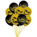 Produktbild: Oblique Unique® Endlich Rentner Luftballon Set - 10 Ballons mit Urlaubsmotiven und Endlich Rentner Schriftzug als Deko für Ruhestand Rente Pensionierung