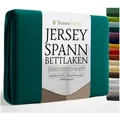 Produktbild: Strauss Home Spannbettlaken Premium, Gummizug: Rundumgummi, 150gr/m2 Premium Jersey 100% Baumwolle 140x220-160x220cm cm