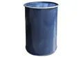 Produktbild: Plasteo Stehtisch 200 Liter Metallfass Tonne mit Deckel Stahlfass Ölfass Feuertonne, Ghettofass, Stehtisch, Blechfass, Feuertonne, Futtertonne, Holztonne