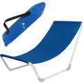 Produktbild: Sdraio Lettino von Mare Strand Pool Balkon Garten Portabel Sacca 1 Sitz Blau