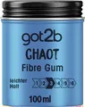Produktbild: got2b Chaot modellierendes Fibre Gum Halt 3 (100 ml), Haarwachs für Männer kreiert zerzauste Looks, Haarpaste mit starkem, aber biegsamem Halt für individuelle Styles